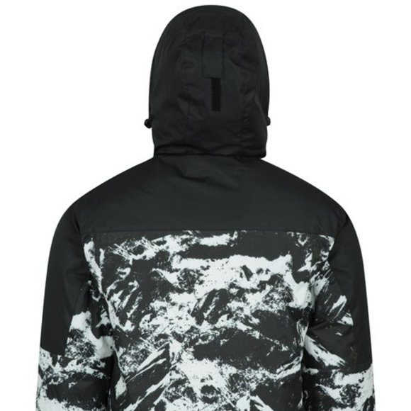 Shadow Mens Snow Printed Ski Jacket - Picture 2 of 2